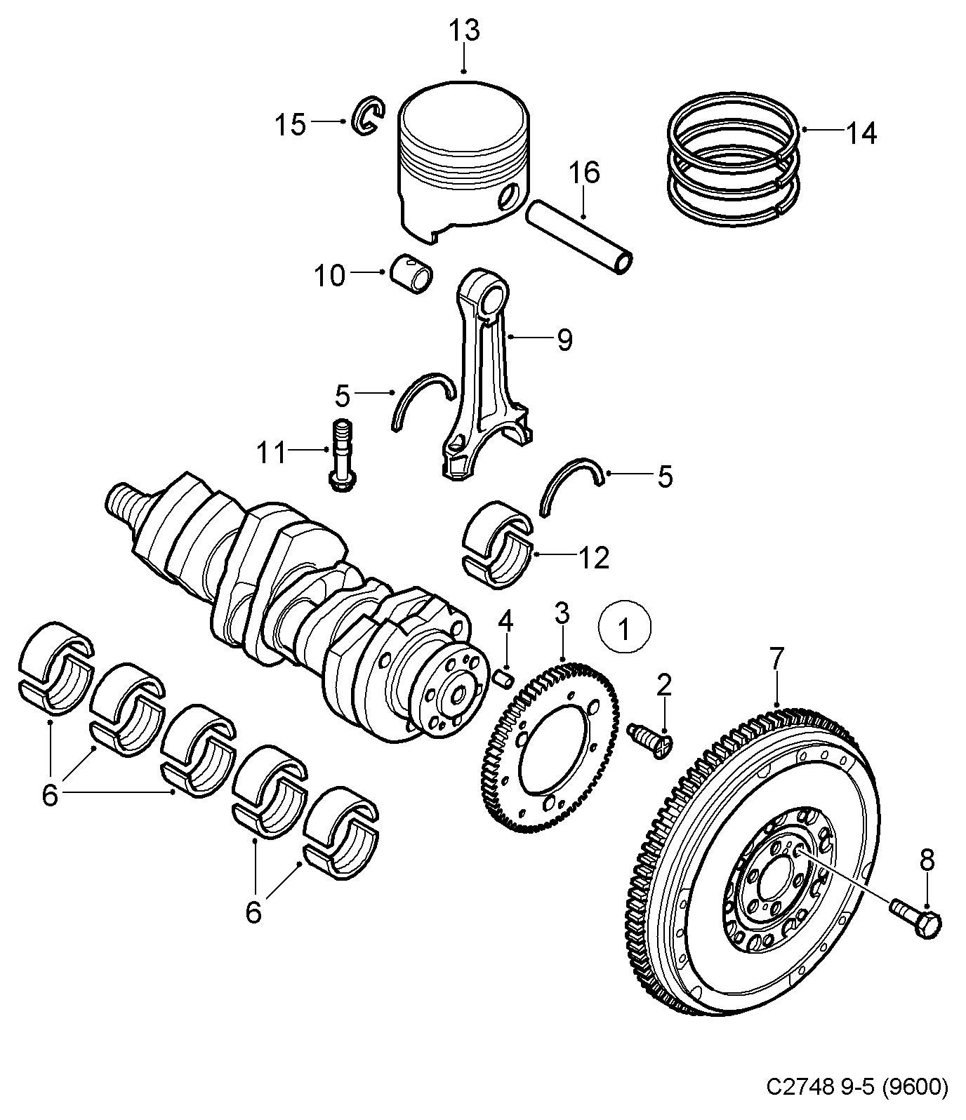 PSA 93188122 - Set segmenti piston allinparts.ro