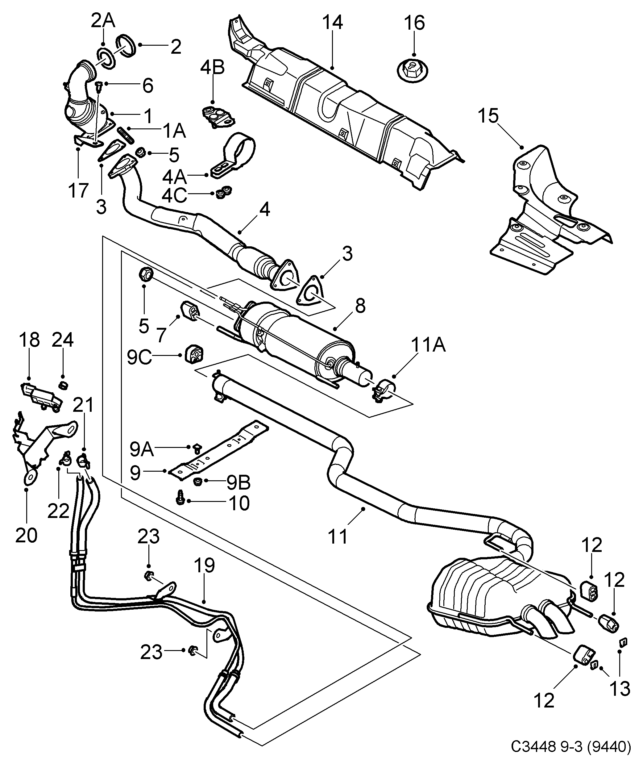 PSA 55564448 - Filtru funingine / particule, sist.de esapament allinparts.ro