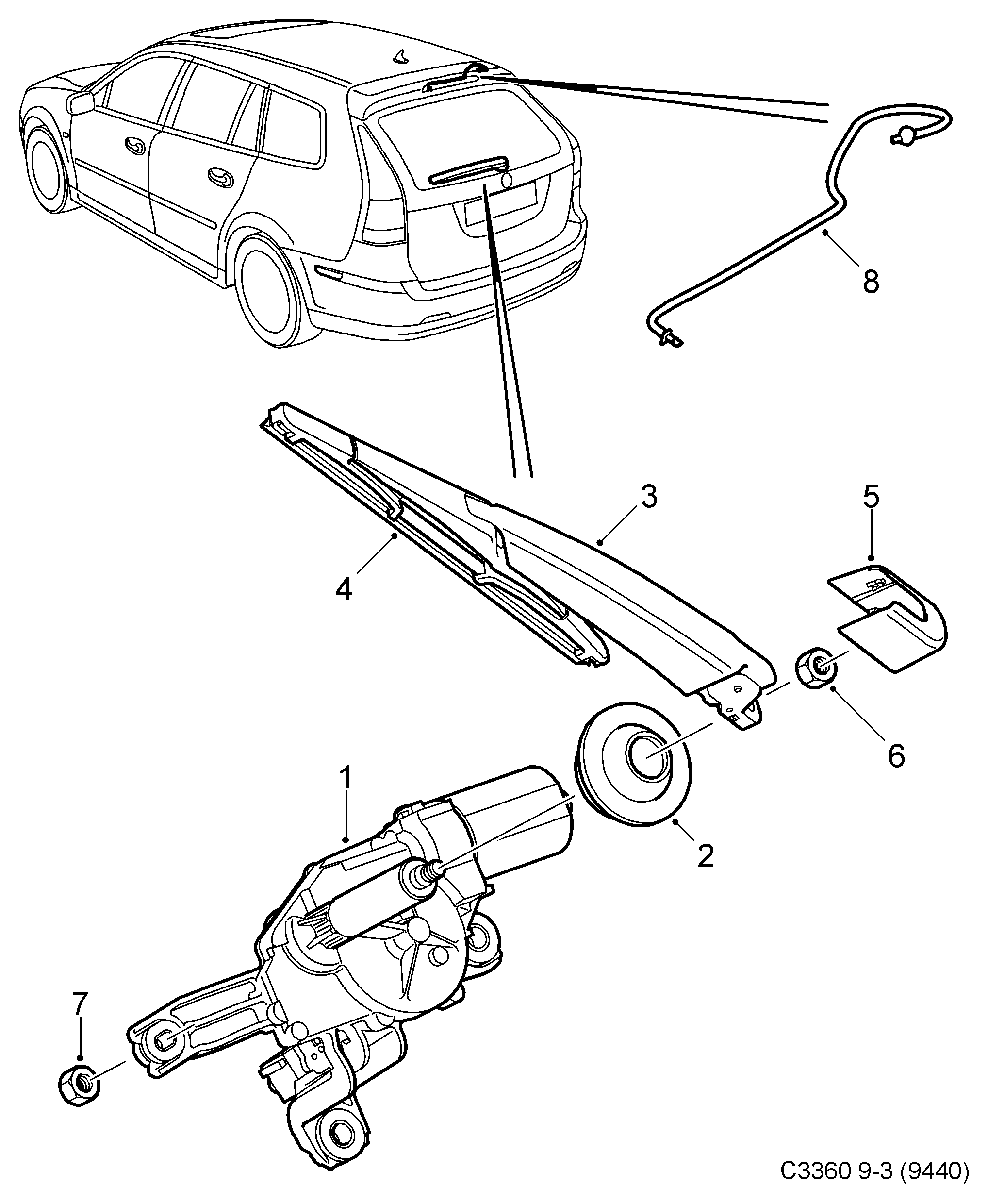 GM 93189239 - Lamela stergator allinparts.ro