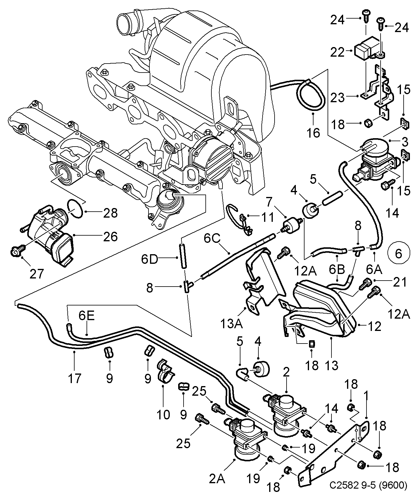 SAAB 4774311 - Supapa EGR allinparts.ro