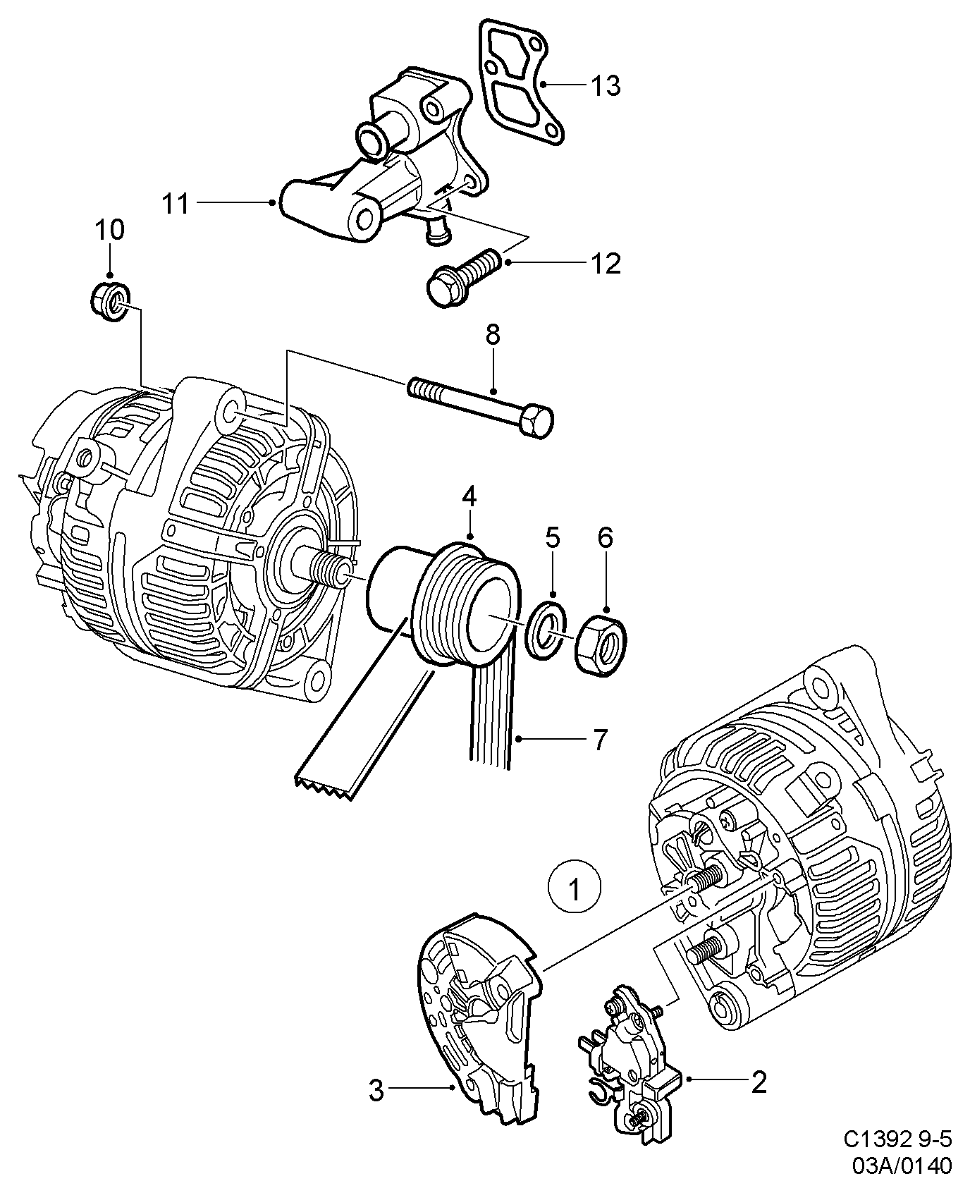 PSA 5353552 - Regulator, alternator allinparts.ro