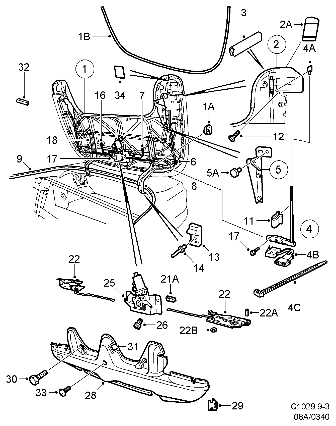 PSA 7984305 - Set chei tubulare surub golire ulei allinparts.ro