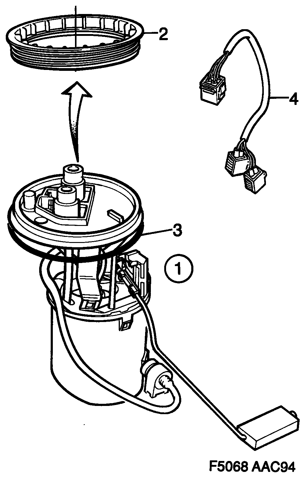 SAAB 5328885 - Modul alimentare combustibil allinparts.ro