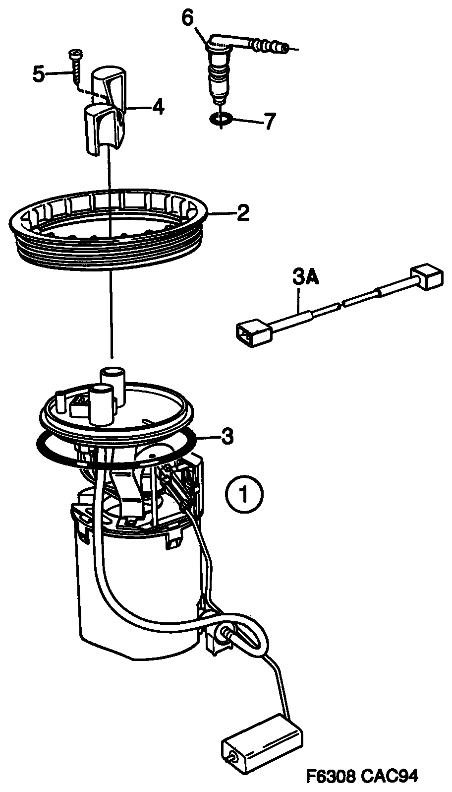 SAAB 5328679 - Modul alimentare combustibil allinparts.ro