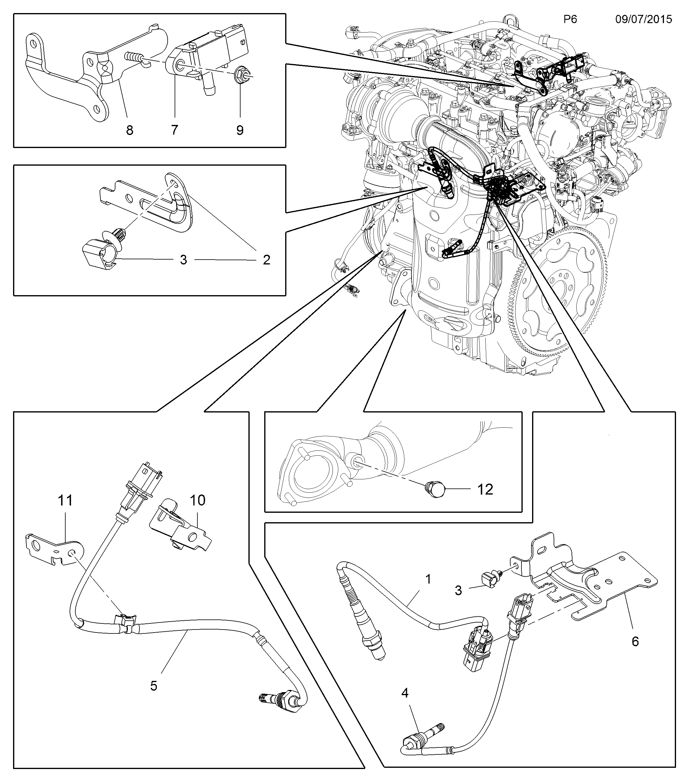PSA 5855380 - Sonda Lambda allinparts.ro