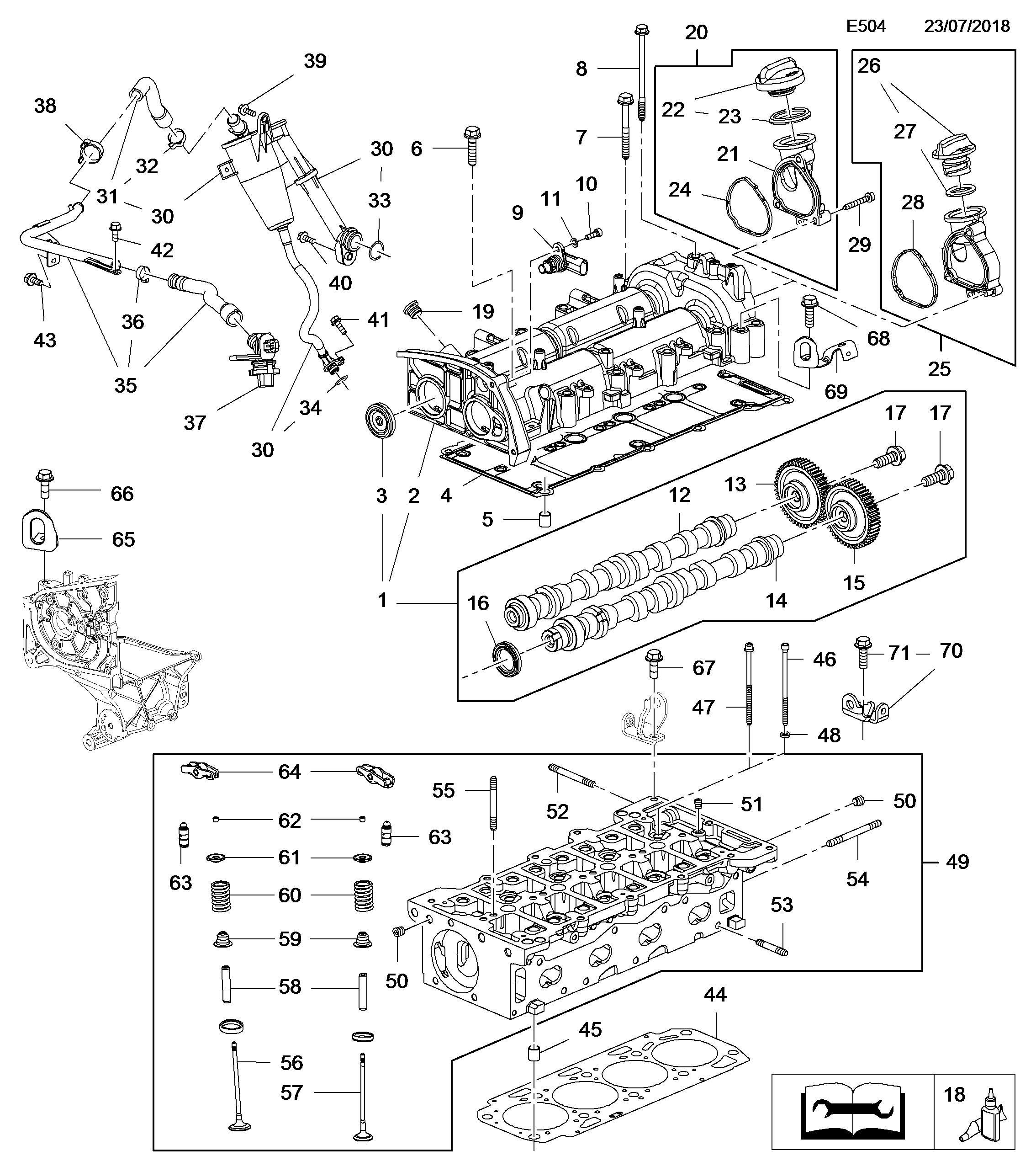 PSA 5607692 - Set surub, chiulasa allinparts.ro