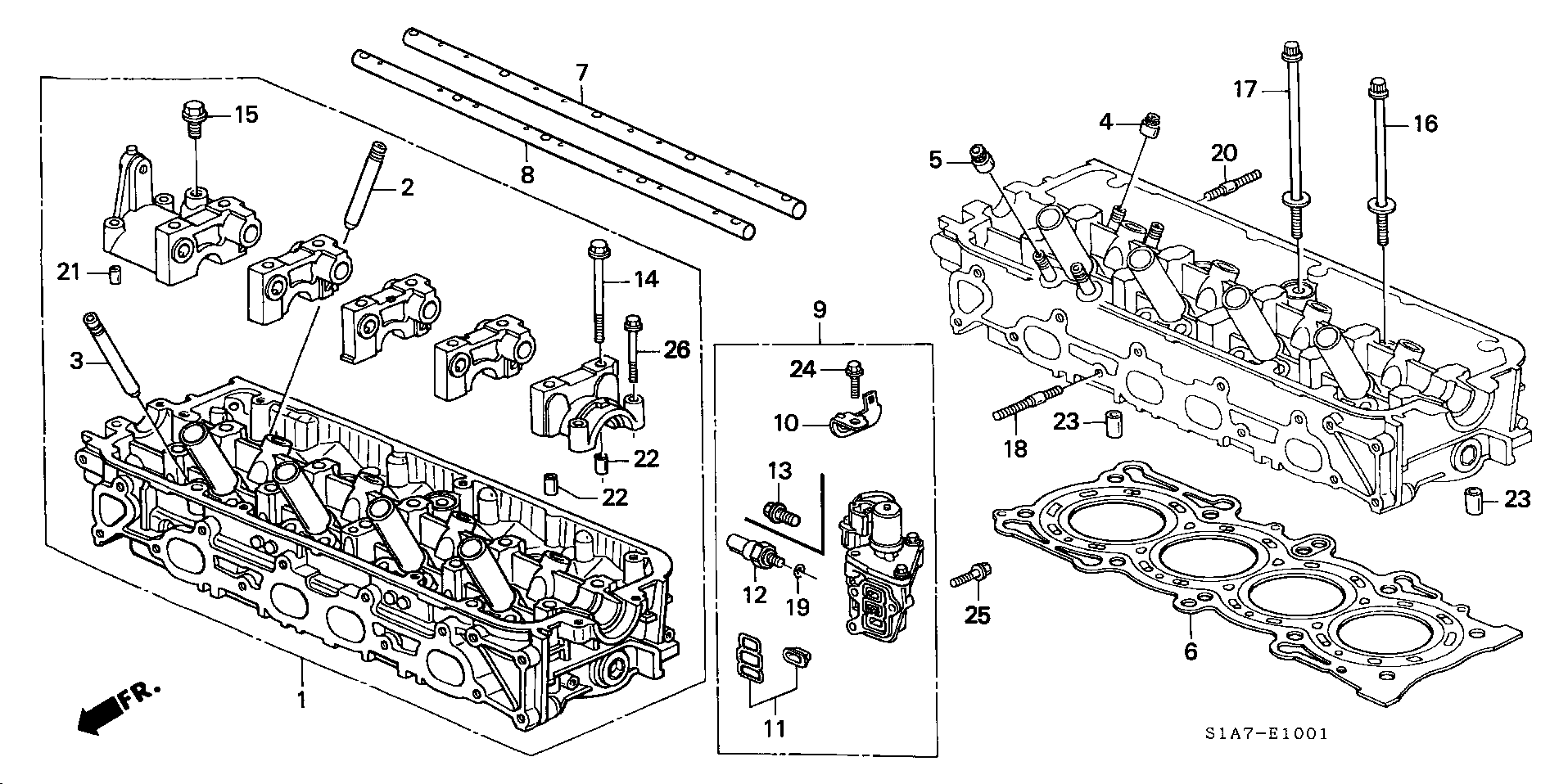 Honda 15825-P0A-005 - Inel de etansare allinparts.ro