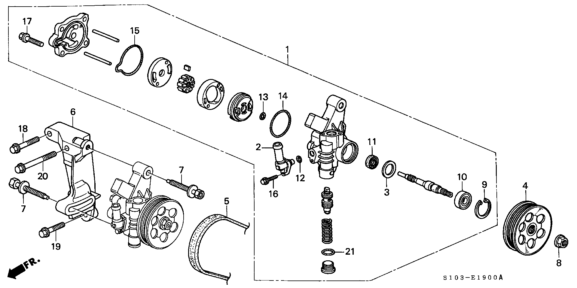 Honda 56992-P3F-003 - Curea transmisie cu caneluri allinparts.ro