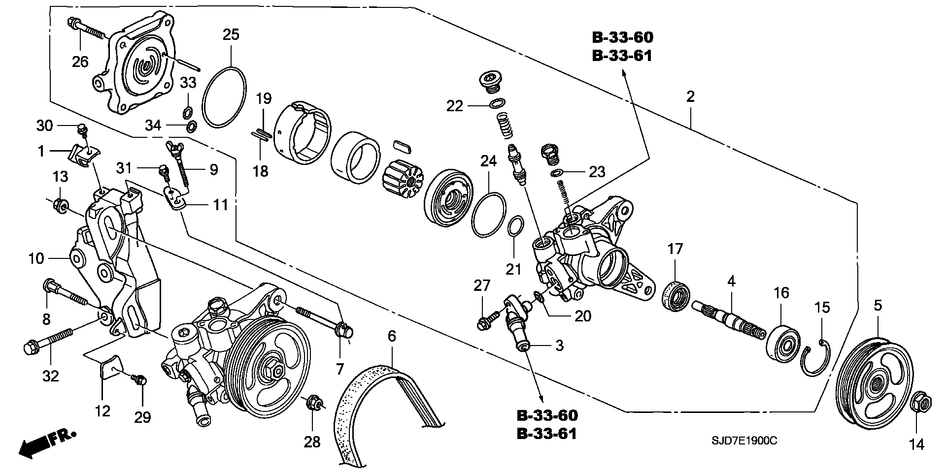 Honda 91345-RJL-003 - Inel de etansare allinparts.ro