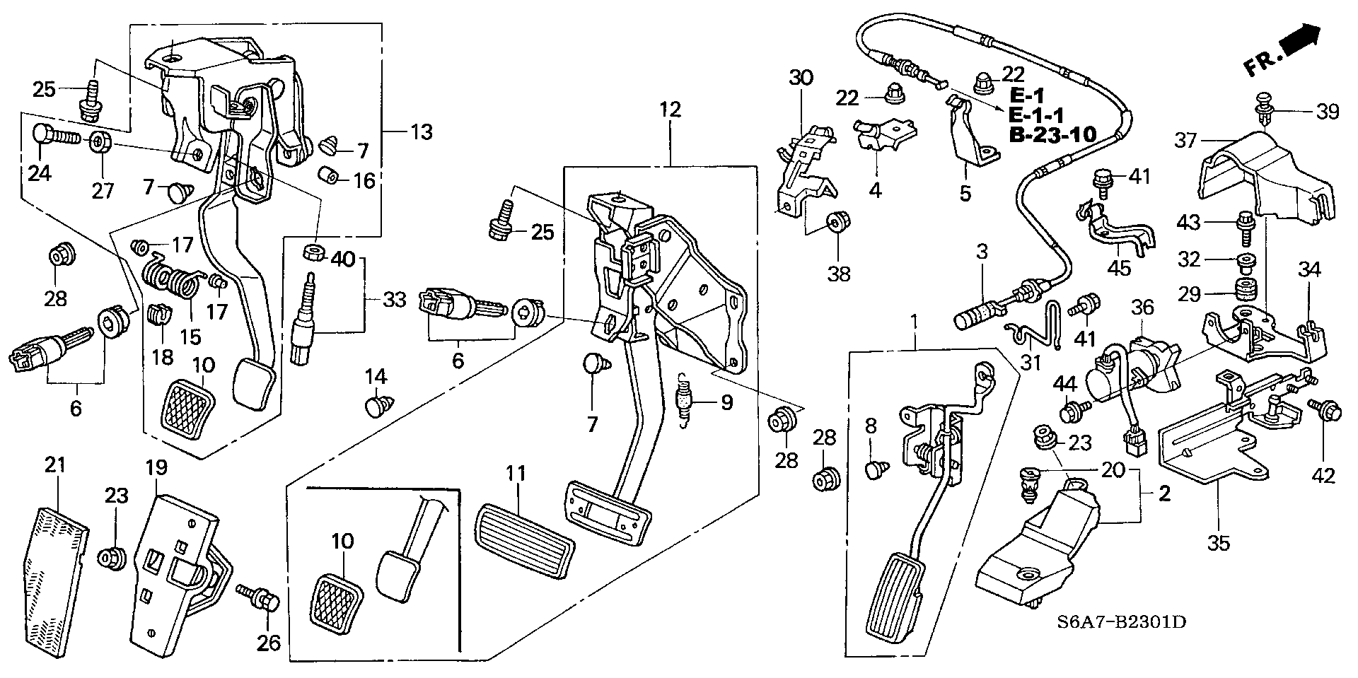 Honda 35350S5AJ01 - Comutator lumini frana allinparts.ro