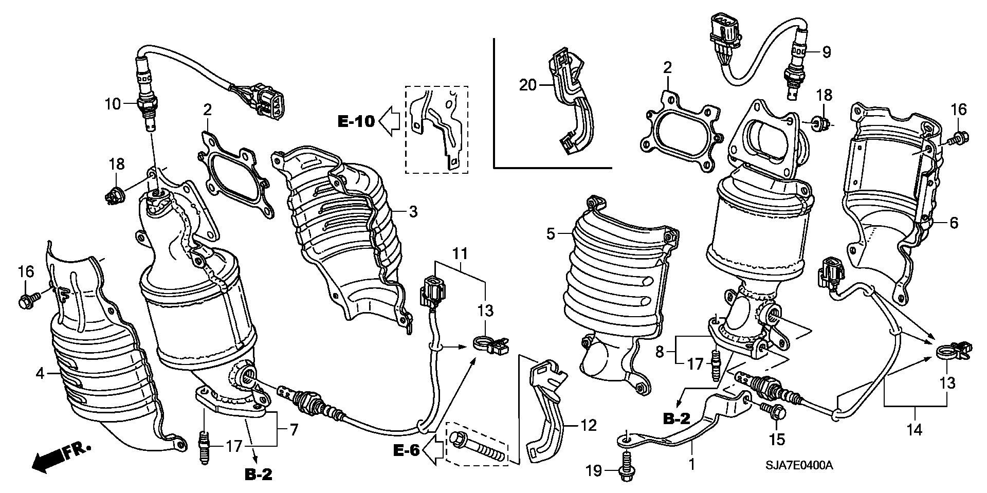 ACURA 36532RJA004 - Sonda Lambda allinparts.ro