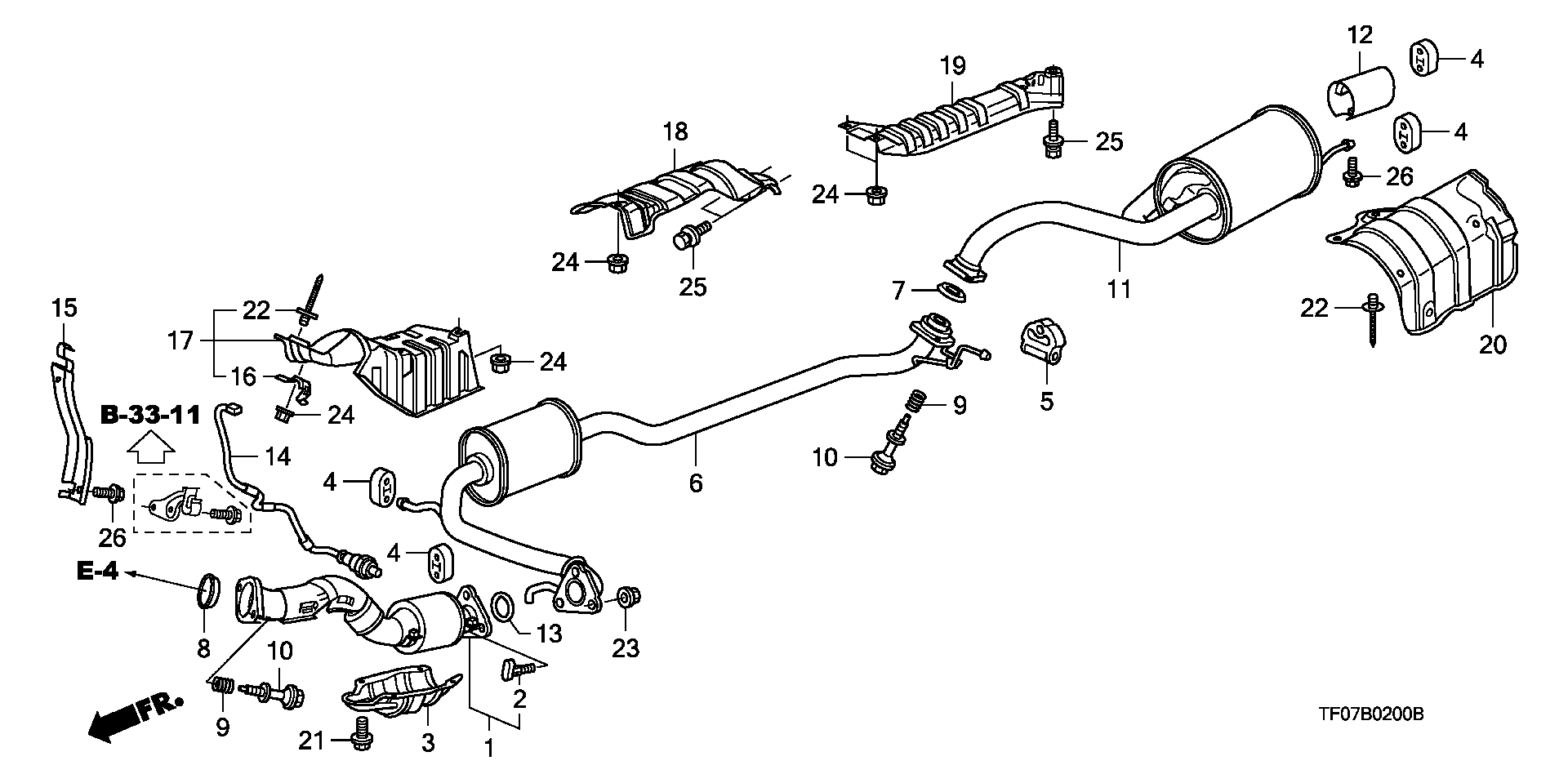 Honda 18229-SNA-A01 - Inel etansare, galerie evacuare allinparts.ro
