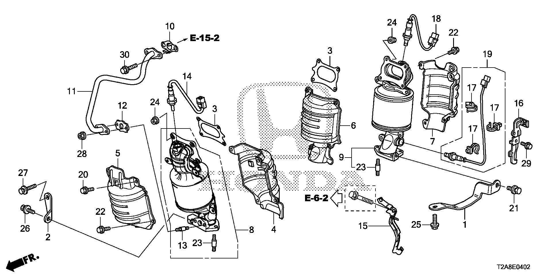 ACURA 36542-5G1-A01 - Sonda Lambda allinparts.ro