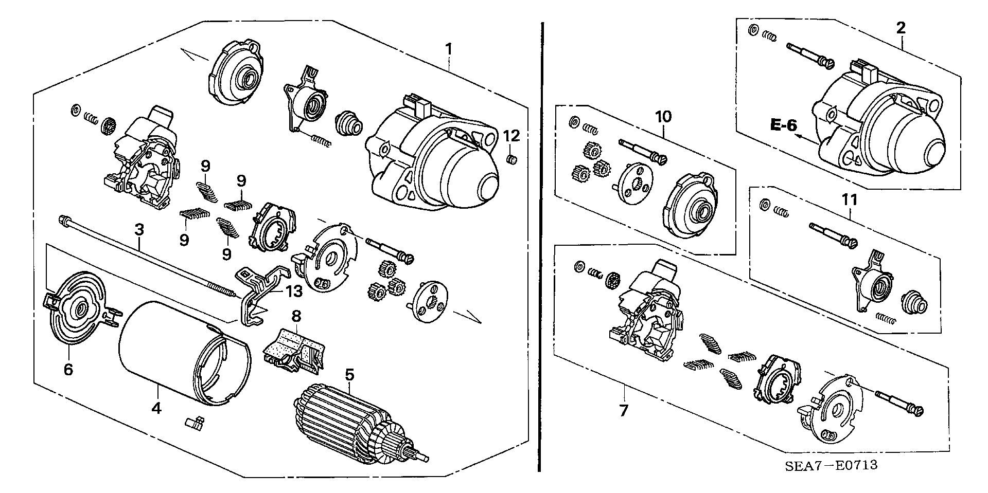 ACURA 31200-RAA-A61 - Starter allinparts.ro