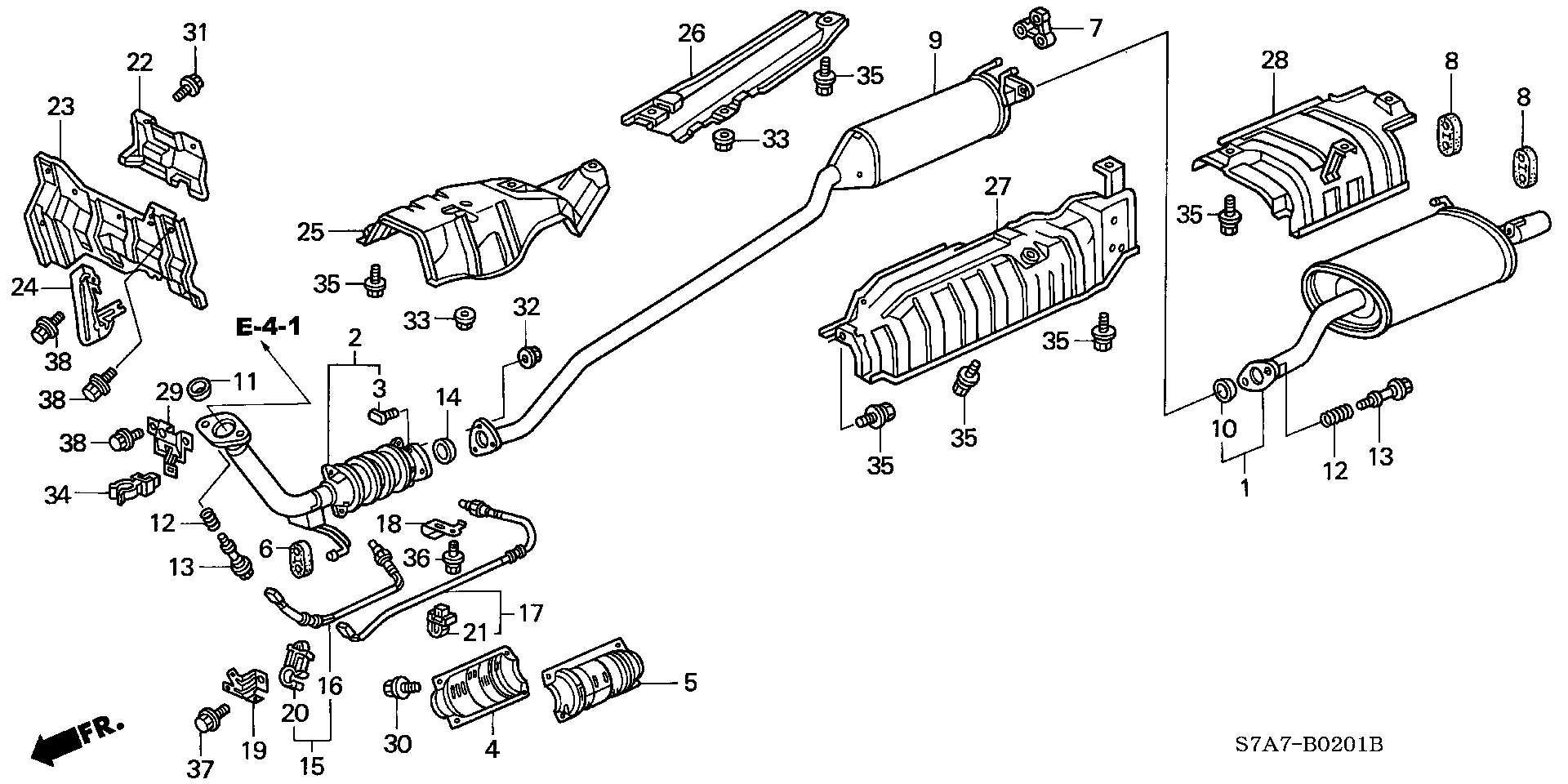 Honda 36531PNEE01 - Sonda Lambda allinparts.ro