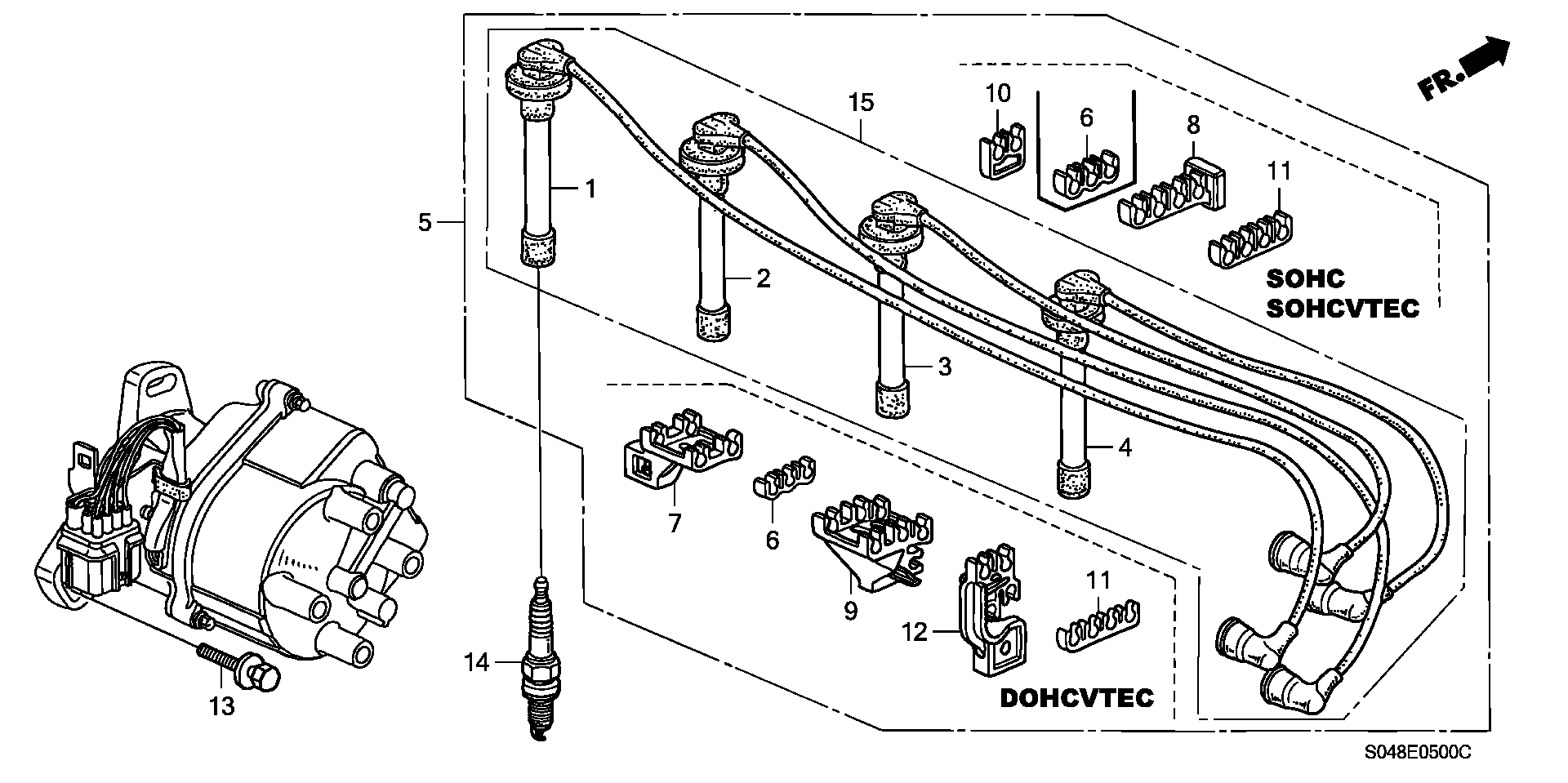 Honda 98079-5514E - Bujii allinparts.ro