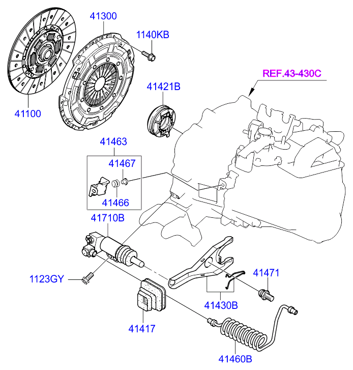 Land Rover 41100-32001 - Set ambreiaj allinparts.ro