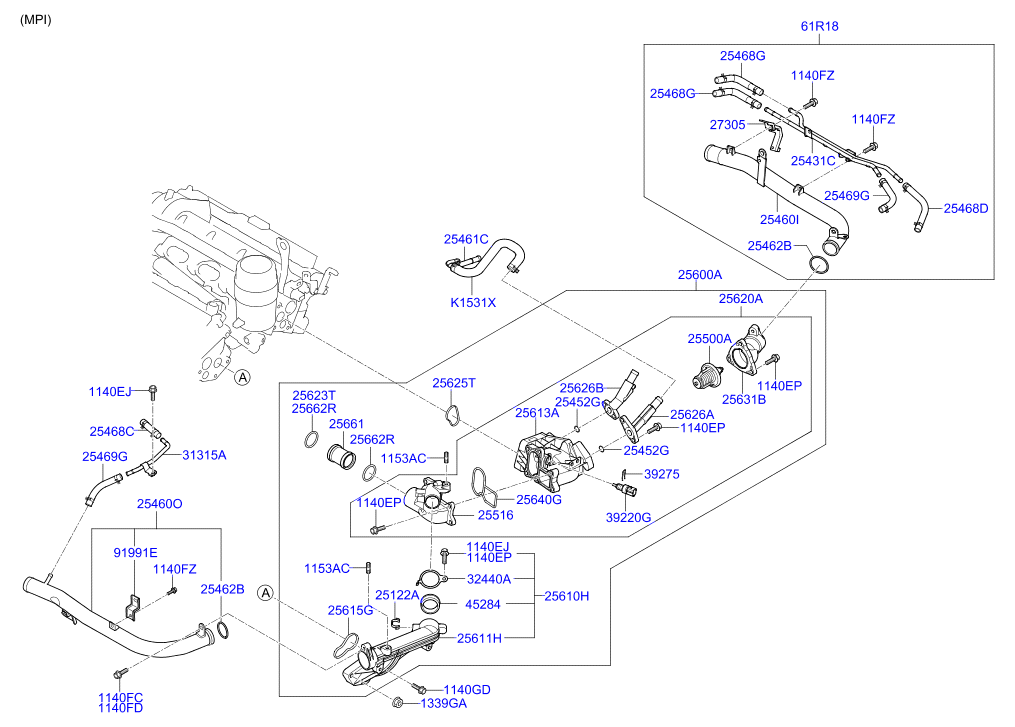 KIA-HYUNDAI 255003C130 - Termostat,lichid racire allinparts.ro