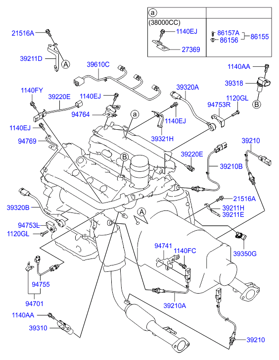KIA-HYUNDAI 39220-3C100 - Senzor,temperatura lichid de racire allinparts.ro