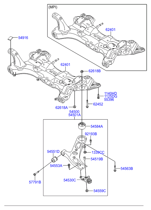 Volvo 54501A6200 - Brat, suspensie roata allinparts.ro