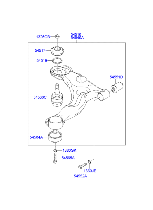 Proton 5453031600 - Articulatie sarcina / ghidare allinparts.ro