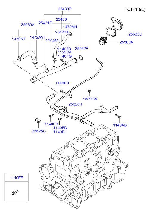 KIA-HYUNDAI 1472026006 - Bec incandescent, bec lumina zi allinparts.ro