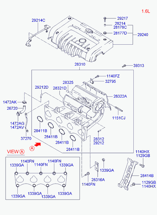 KIA-HYUNDAI 1472013006B - Bec incandescent, bec lumina zi allinparts.ro