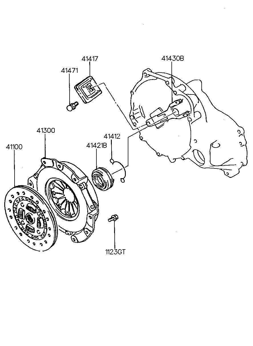 KIA-HYUNDAI 41300-34020 - Placa presiune ambreiaj allinparts.ro