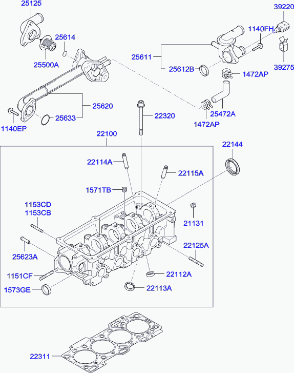 NISSAN 25500-02500 - Termostat,lichid racire allinparts.ro