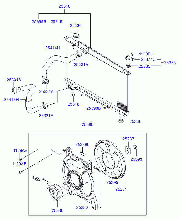 TOYOTA 2533039100 - Buson,radiator allinparts.ro