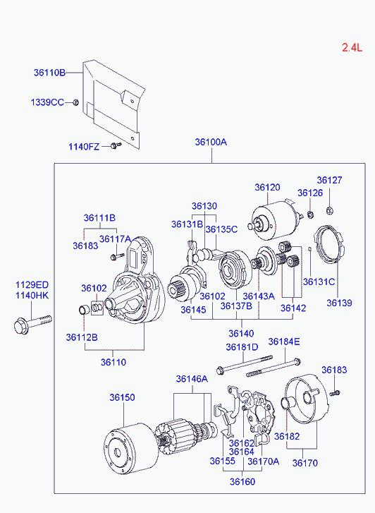 KIA-HYUNDAI 3612037310 - Releu,demaror allinparts.ro