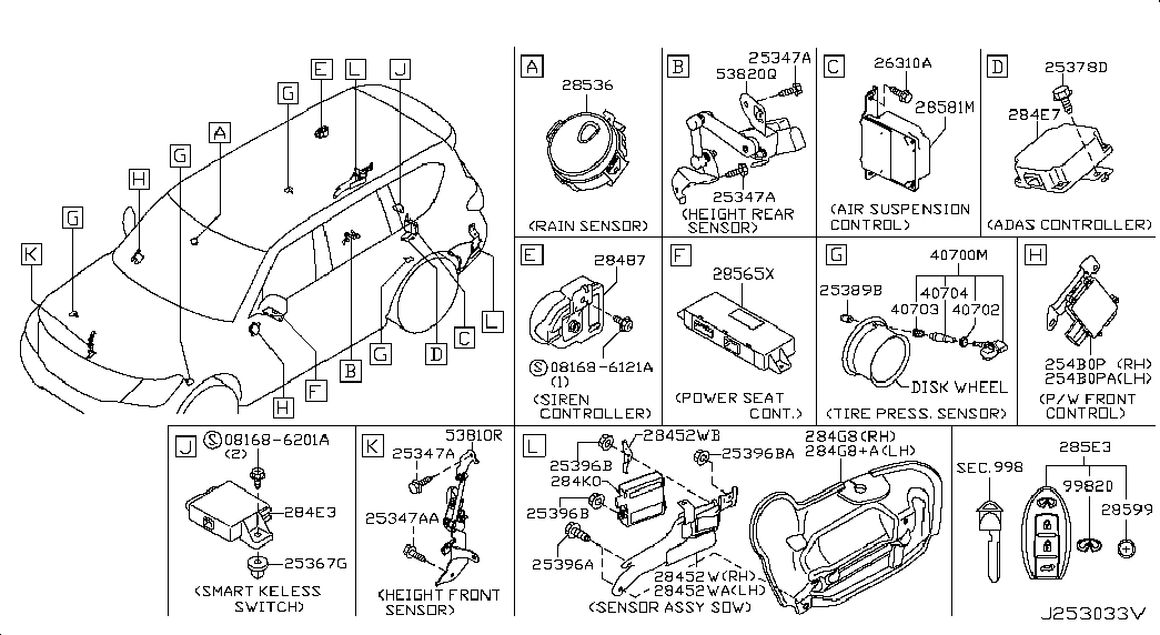 Mercedes-Benz 40700-6WY0A - Senzor, sistem de control al presiunii pneuri allinparts.ro