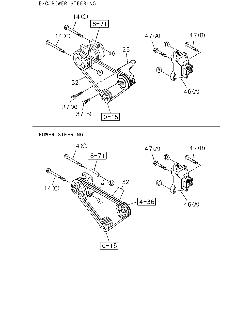 ISUZU 8-98088-385-0 - Curea transmisie allinparts.ro