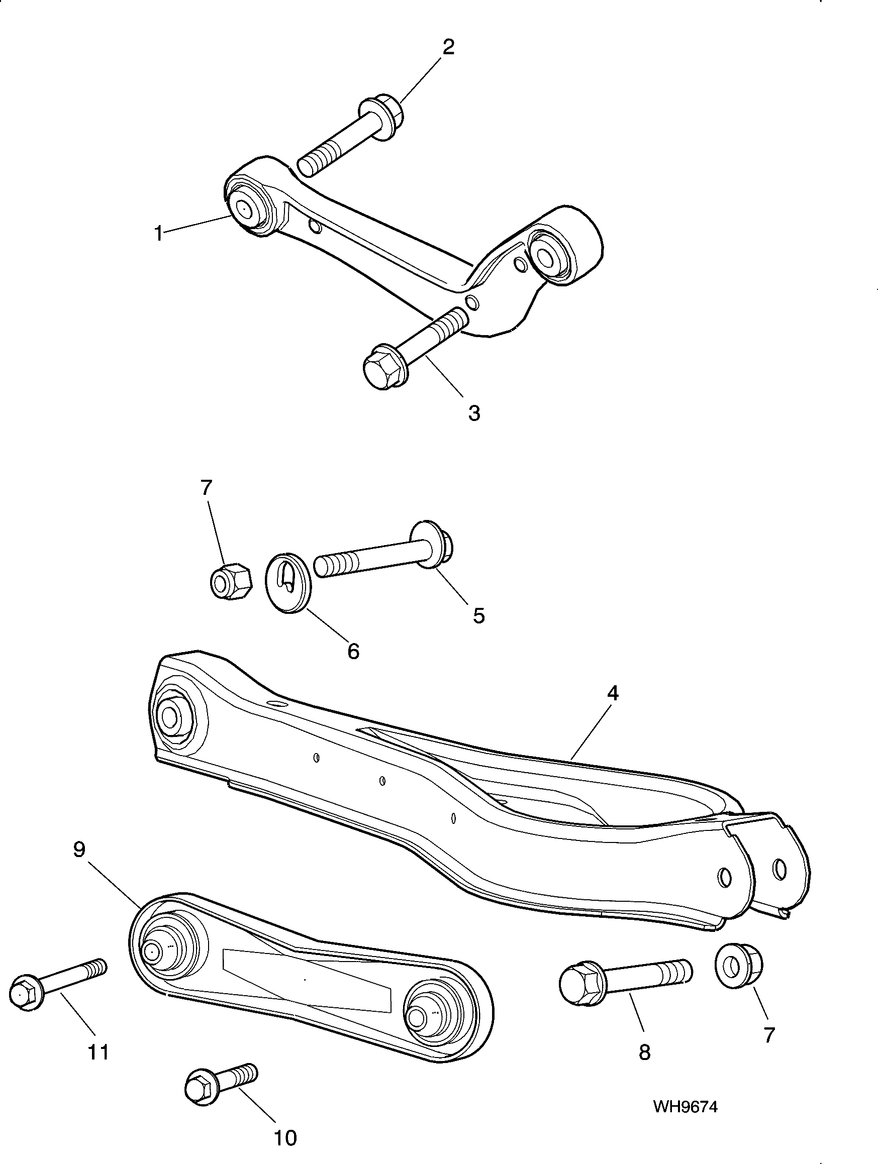 FORD C2S39484 - Brat, suspensie roata allinparts.ro