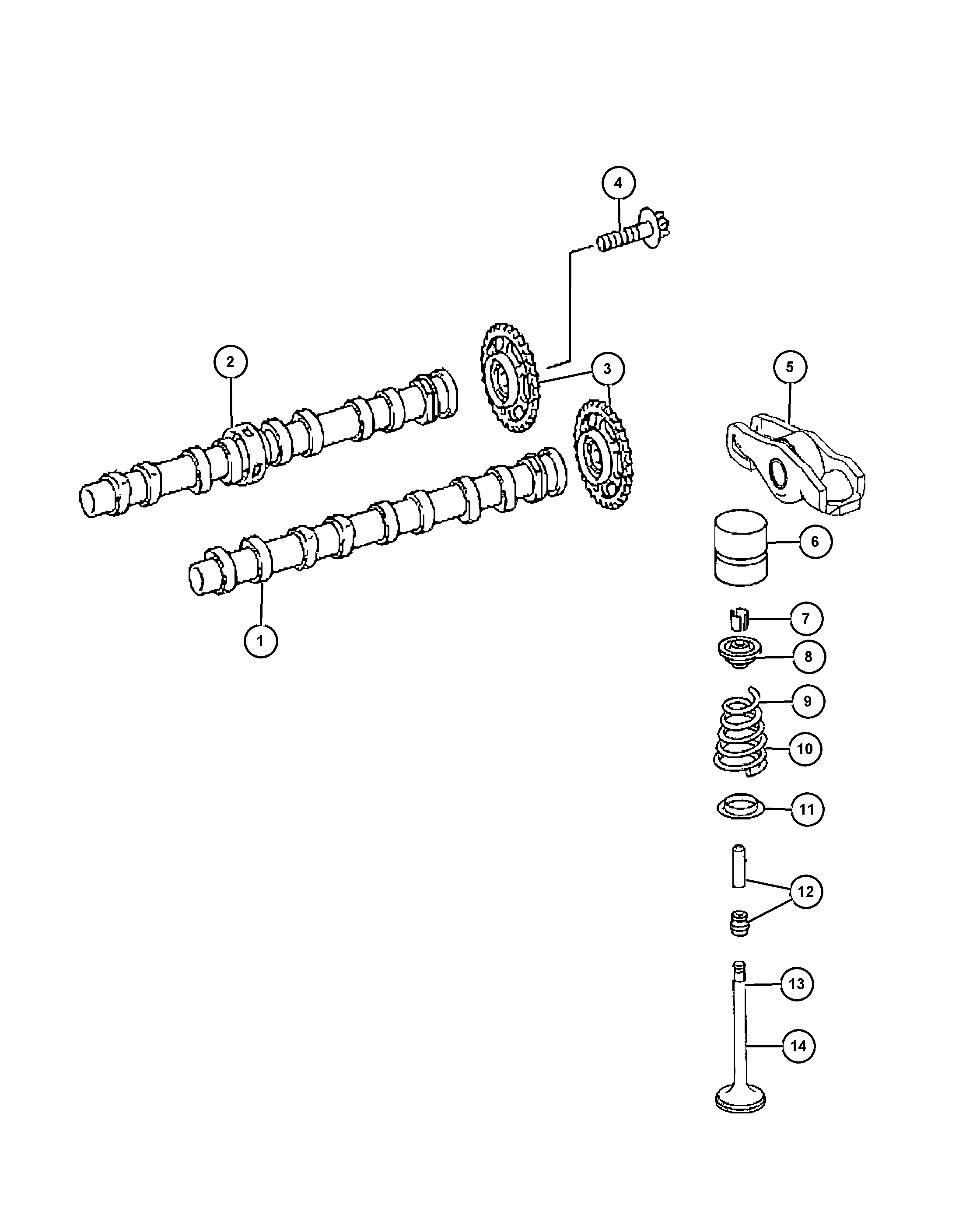 FCA 68066 168AA - Etansare, supape allinparts.ro