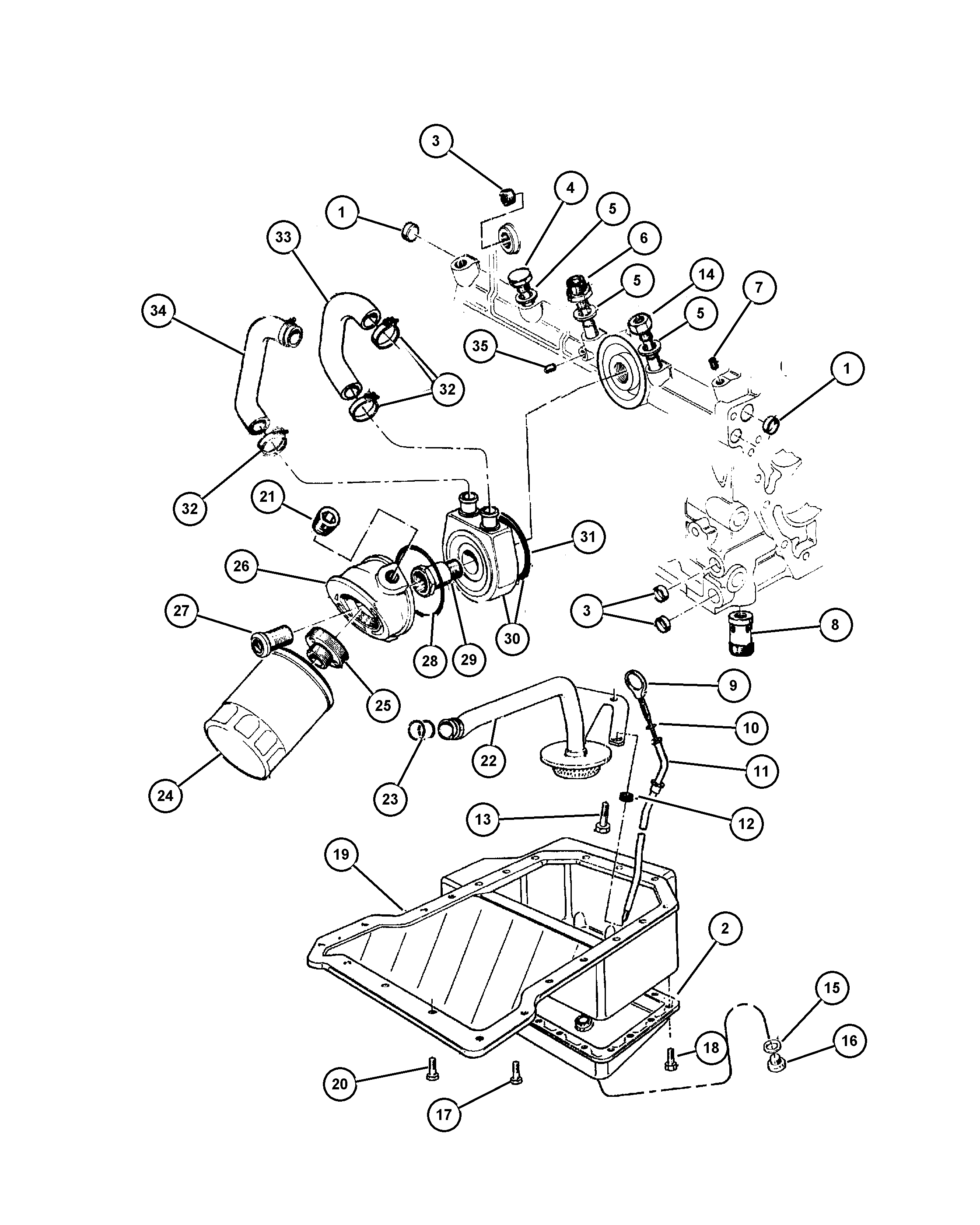 FCA 5003 594AA - Filtru ulei allinparts.ro