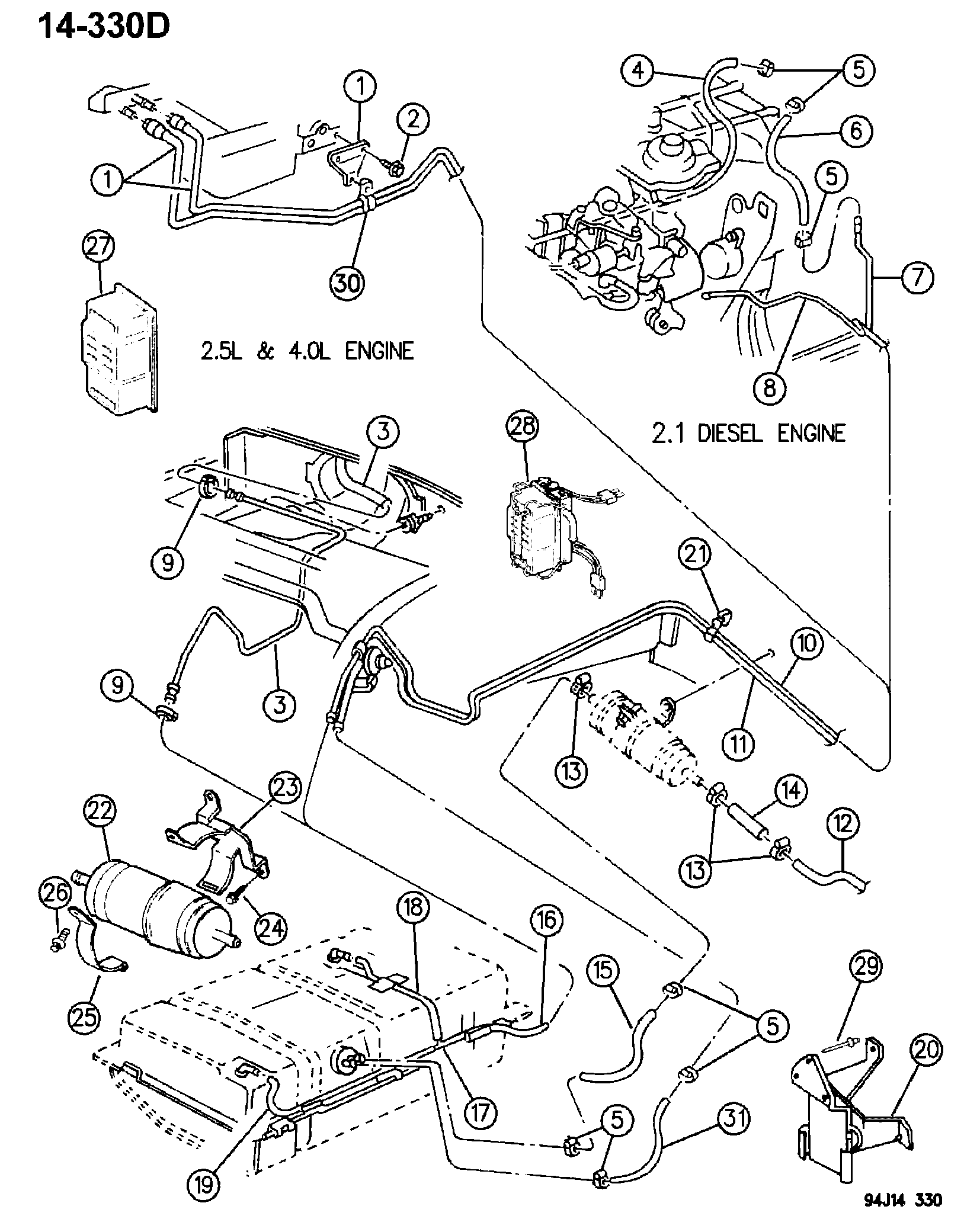 FORD 3300 0076 - Filtru combustibil allinparts.ro