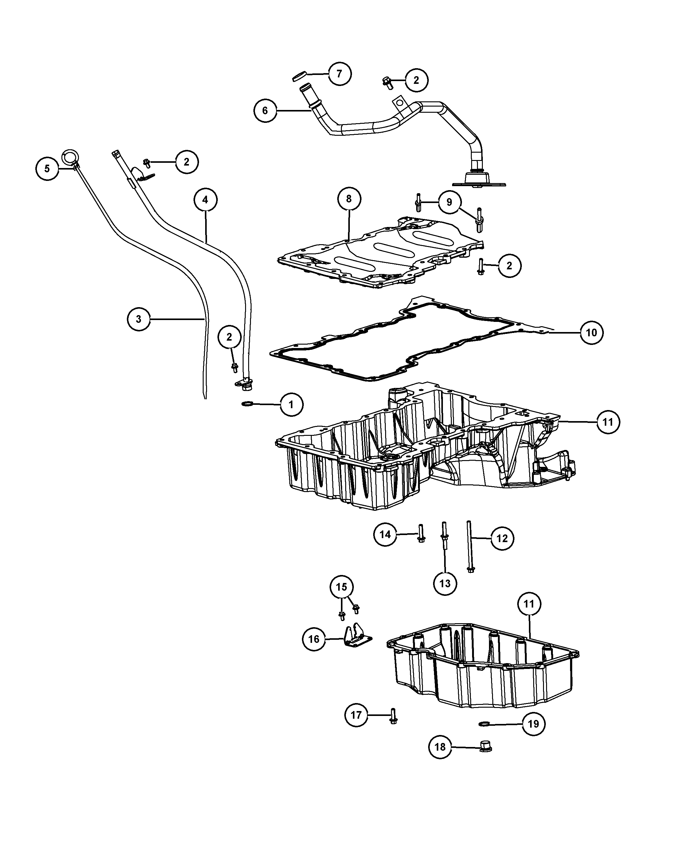FCA 68040 680AA - Surub de golire,baia de ulei allinparts.ro