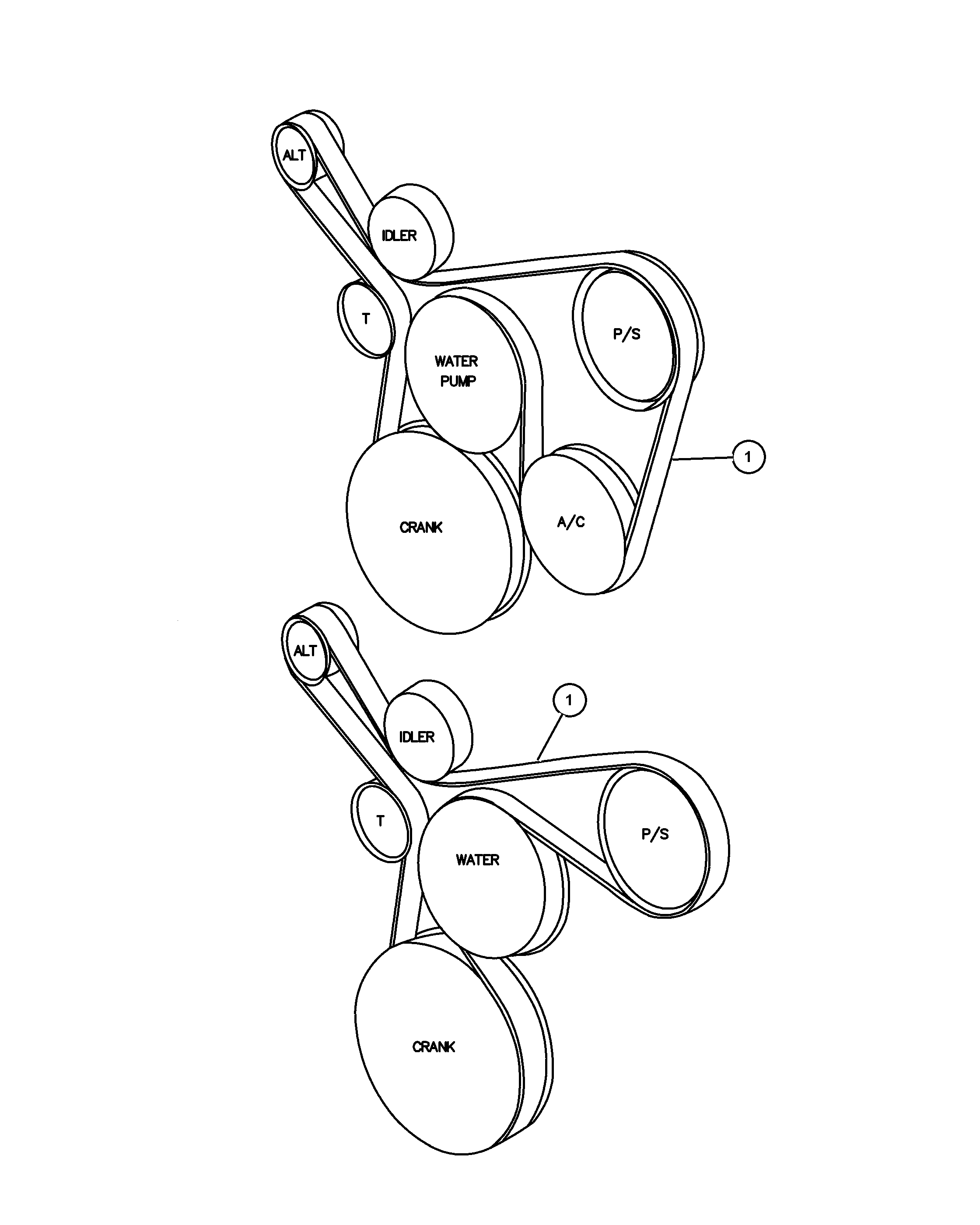 PSA 4854 033AB - Curea transmisie cu caneluri allinparts.ro
