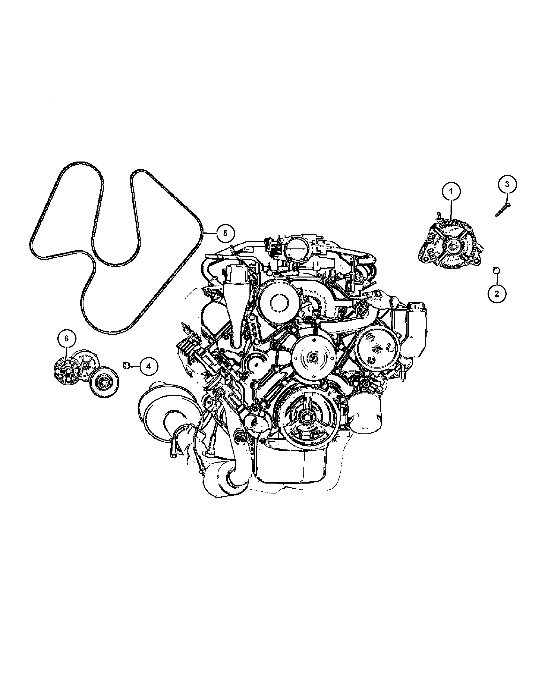 FCA 56041 693AA - Generator / Alternator allinparts.ro