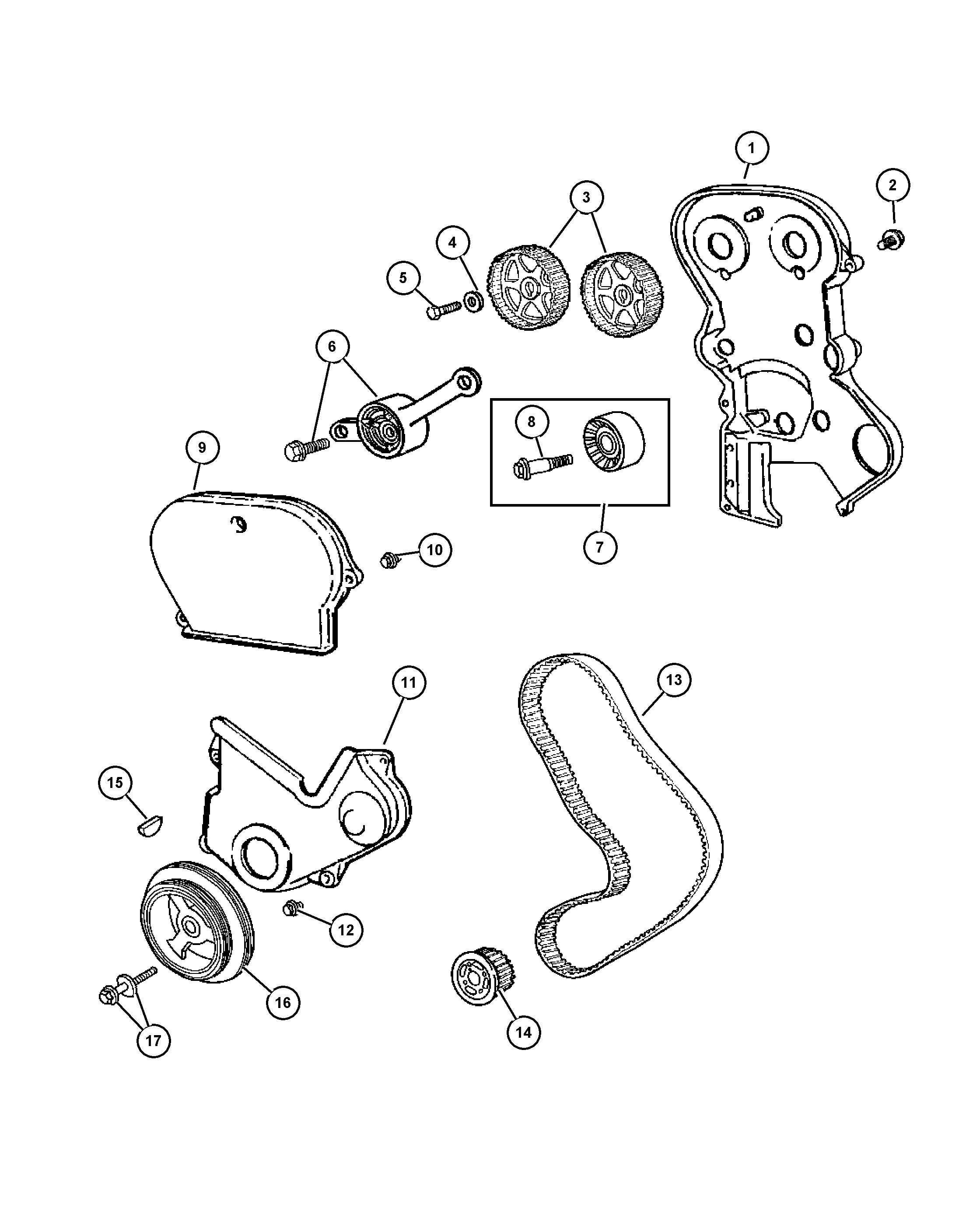 FCA 4621 844 - Curea de distributie allinparts.ro