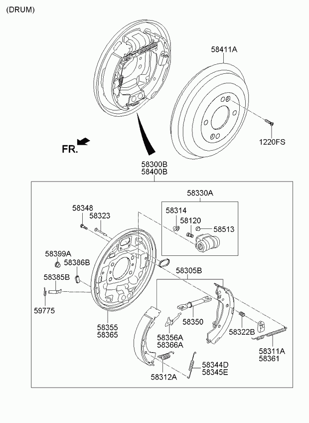 KIA-HYUNDAI 58330-0P000 - Cilindru receptor frana allinparts.ro