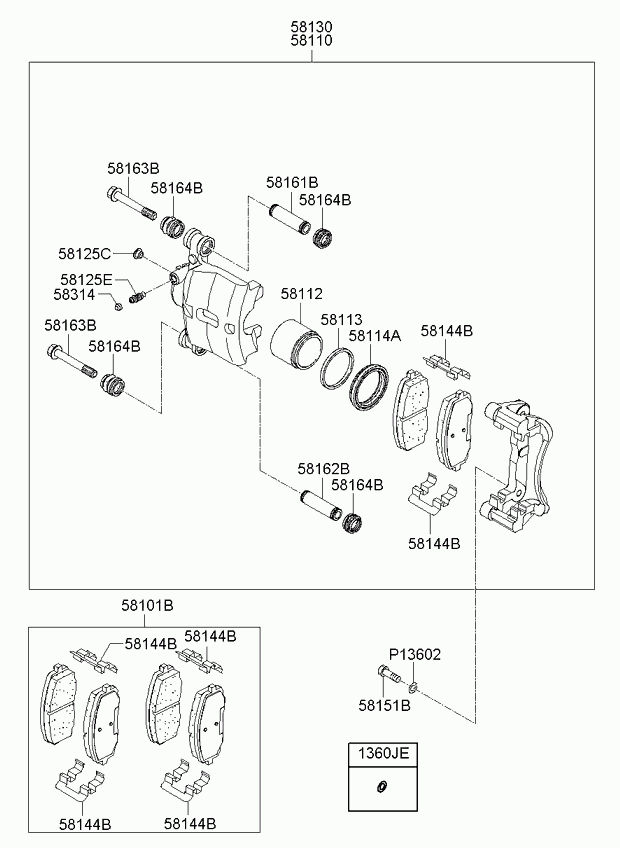 KIA-HYUNDAI 58112-07000 - Piston, etrier frana allinparts.ro