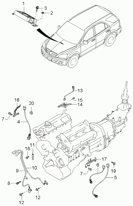 KIA-HYUNDAI 39210 39820 - Sonda Lambda allinparts.ro