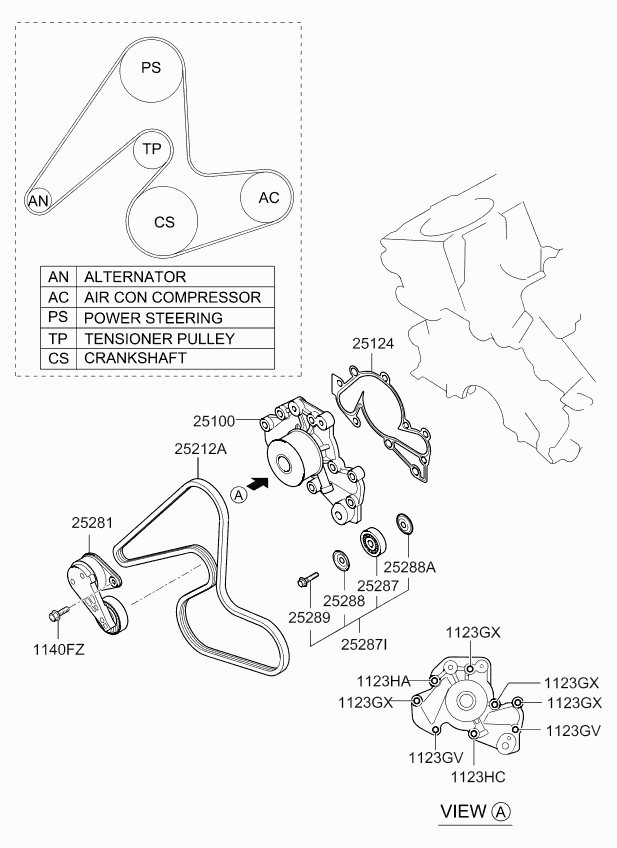 KIA-HYUNDAI 25100-37202 - Pompa apa allinparts.ro
