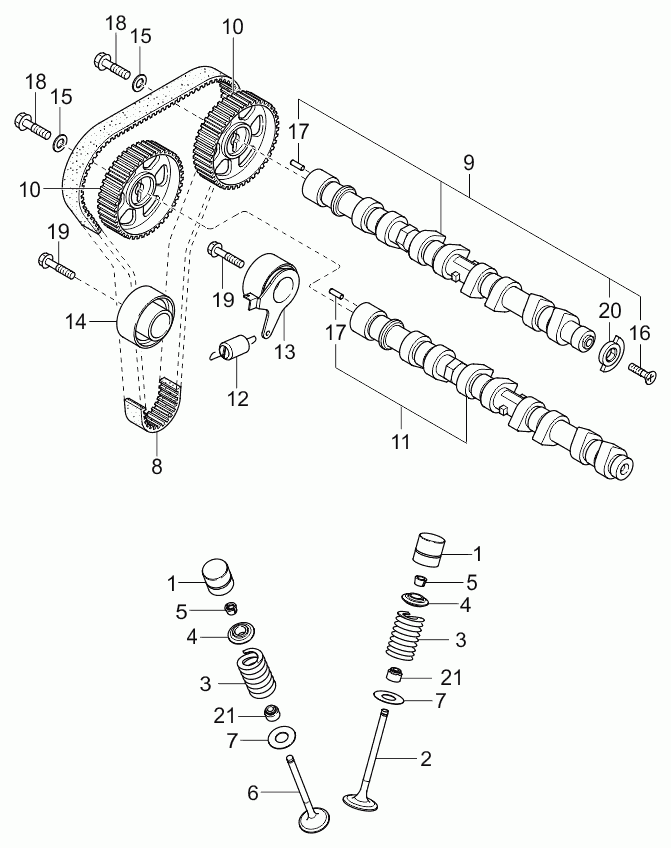 MAZDA 248102X700 - Rola ghidare / conducere, curea distributie allinparts.ro