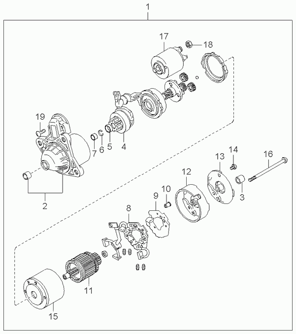 MAZDA 361002X000 - Starter allinparts.ro