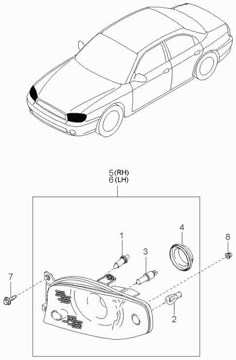 KIA-HYUNDAI 0K2BA51B05 - Starter allinparts.ro