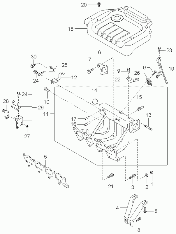 KIA-HYUNDAI 3930038120 - Senzor, presiune galerie admisie allinparts.ro