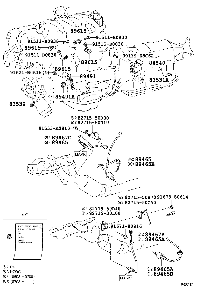 TOYOTA 89465 50180 - Sonda Lambda allinparts.ro